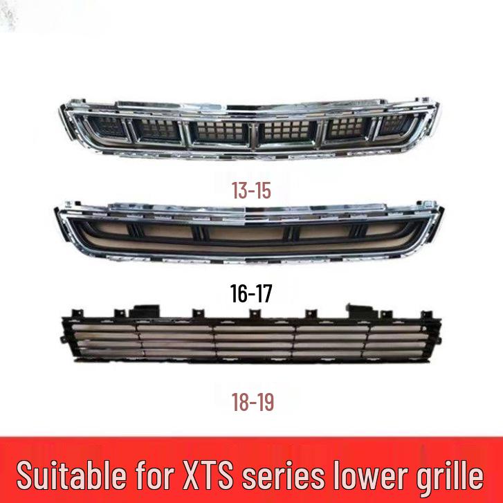 Compatible with 13-19 Cadillac XTS Front Bumper Lower Grille Cover Ventilation Net