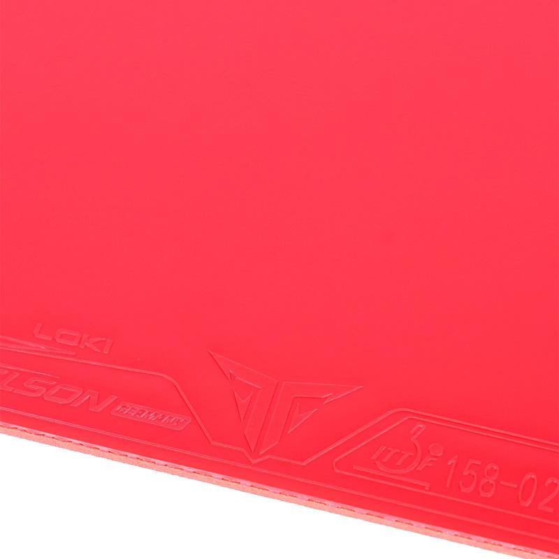 LOKI TELSON GERMANY Table Tennis Rubber Non-Sticky Ping Pong Rubber Top Sheet with Pre-tuned Kunlun Sponge
