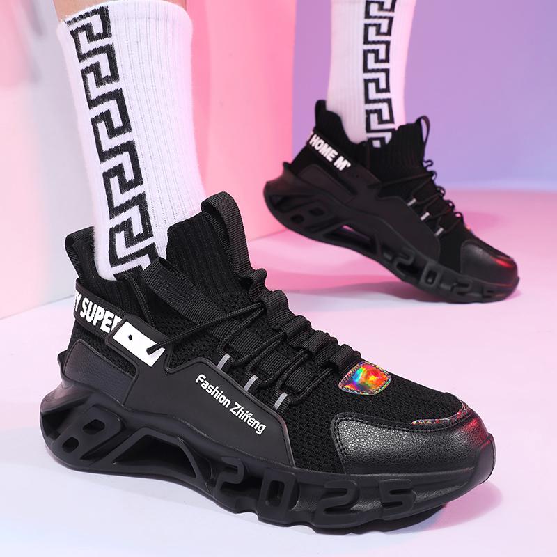 Модные повседневные спортивные кроссовки, мужские дышащие баскетбольные кроссовки для бега для мужчин, удобные мужские кроссовки хорошего качества в стиле панк-стрит