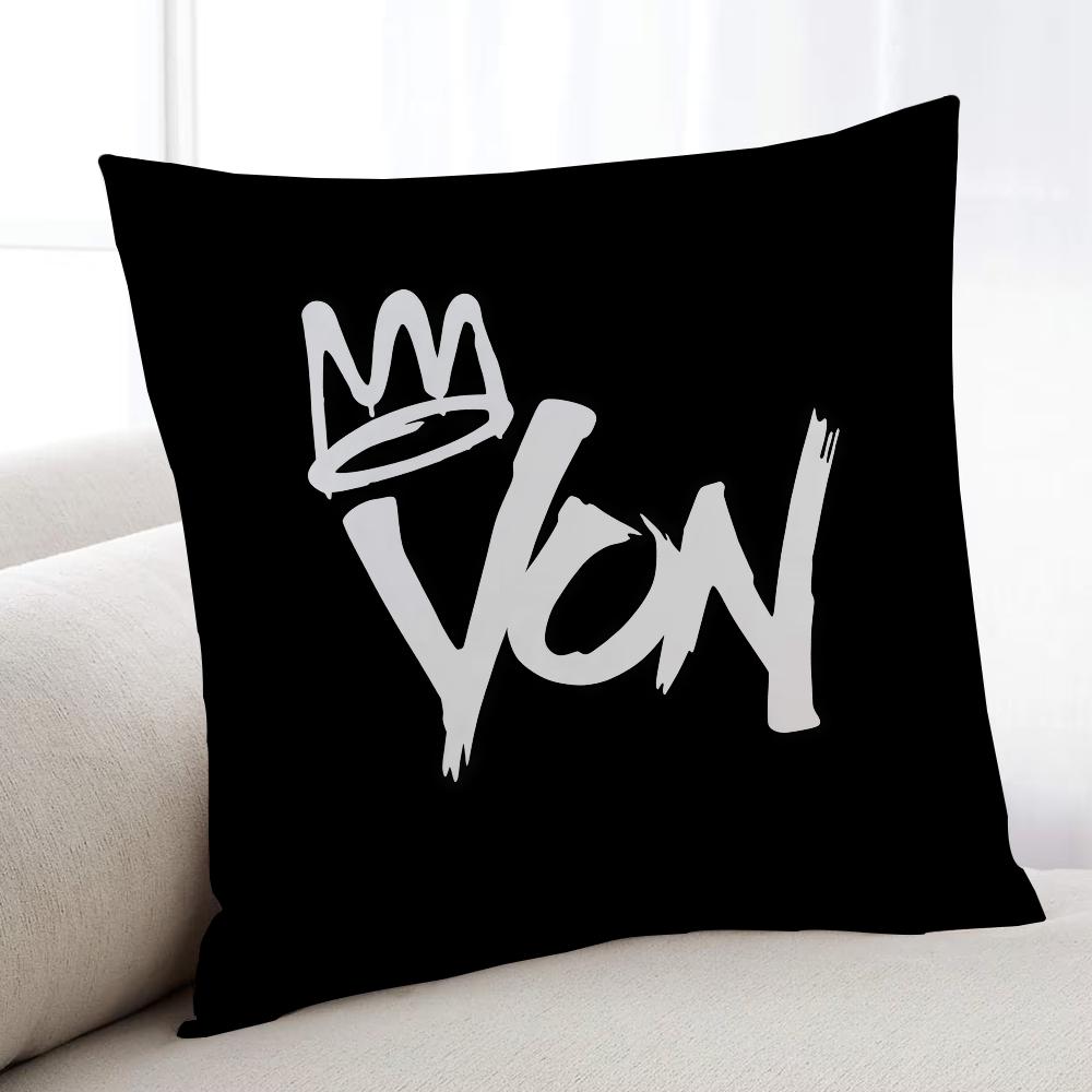 Rapper KKINGVONES cushion cover Home Bedding Sofa living Room pillowcase Simple Soft Skin Cushion Cover Party Gift