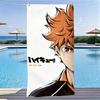 1 шт. H-Haikyuu H-Хината Сёё Принт Микрофибра Пляжное полотенце Быстросохнущее Впитывающее Без песка для Пляжа Тренажерного зала Ванной Комнаты Аксессуары