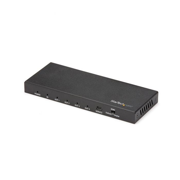StarTech.Com 4-портовый HDMI-разветвитель - 4K 60 Гц (ST124HD202)