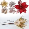 Maple Leaf Decorations Simulated Christmas Flower Fabric Material