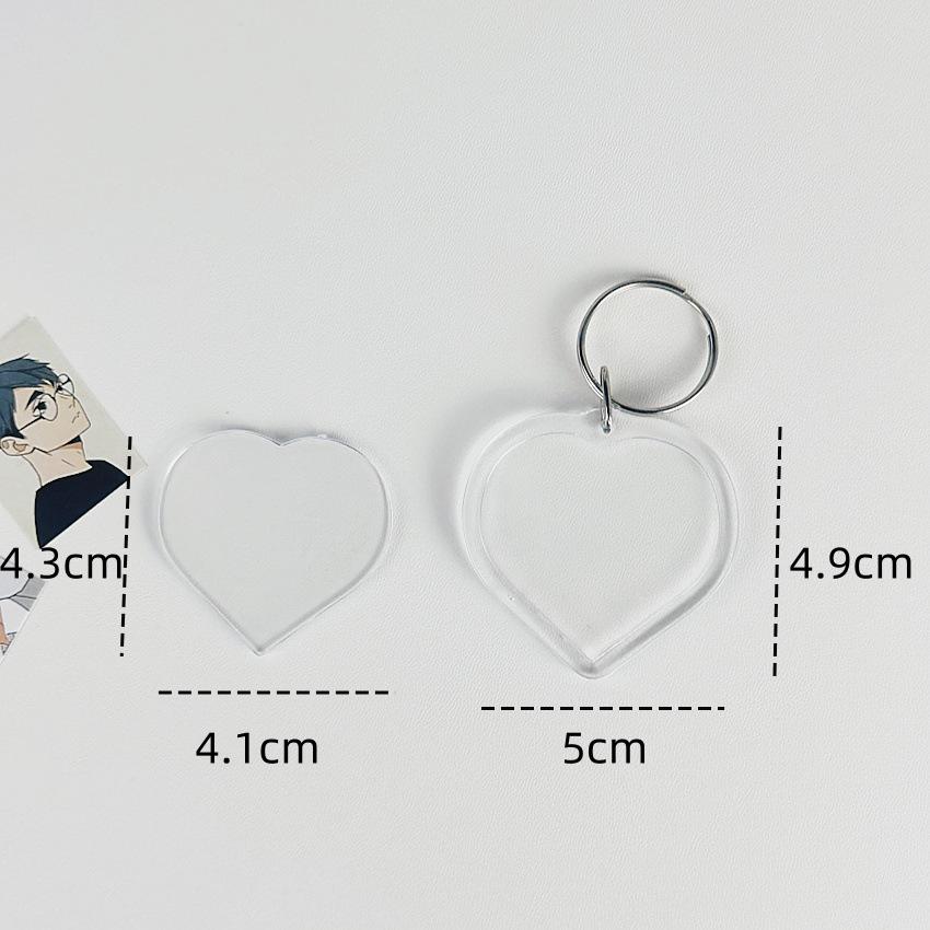 Акриловый брелок для фоторамки - Настраиваемый DIY подарок-подвеска