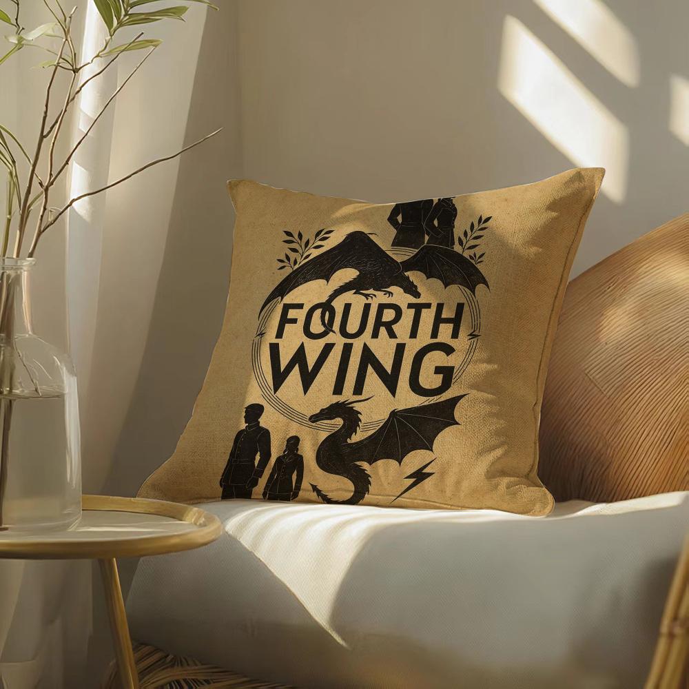 Comfortable FFourth WWing Pillow Case pillowcase doublesided printed sofa cushion bedroom headboard