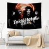Tokio Hotel Рок-группа Билл Каулитц Сделай сам Настенный гобелен Подвесной Таро Хиппи Настенные ковры Общежитие Домашний декор