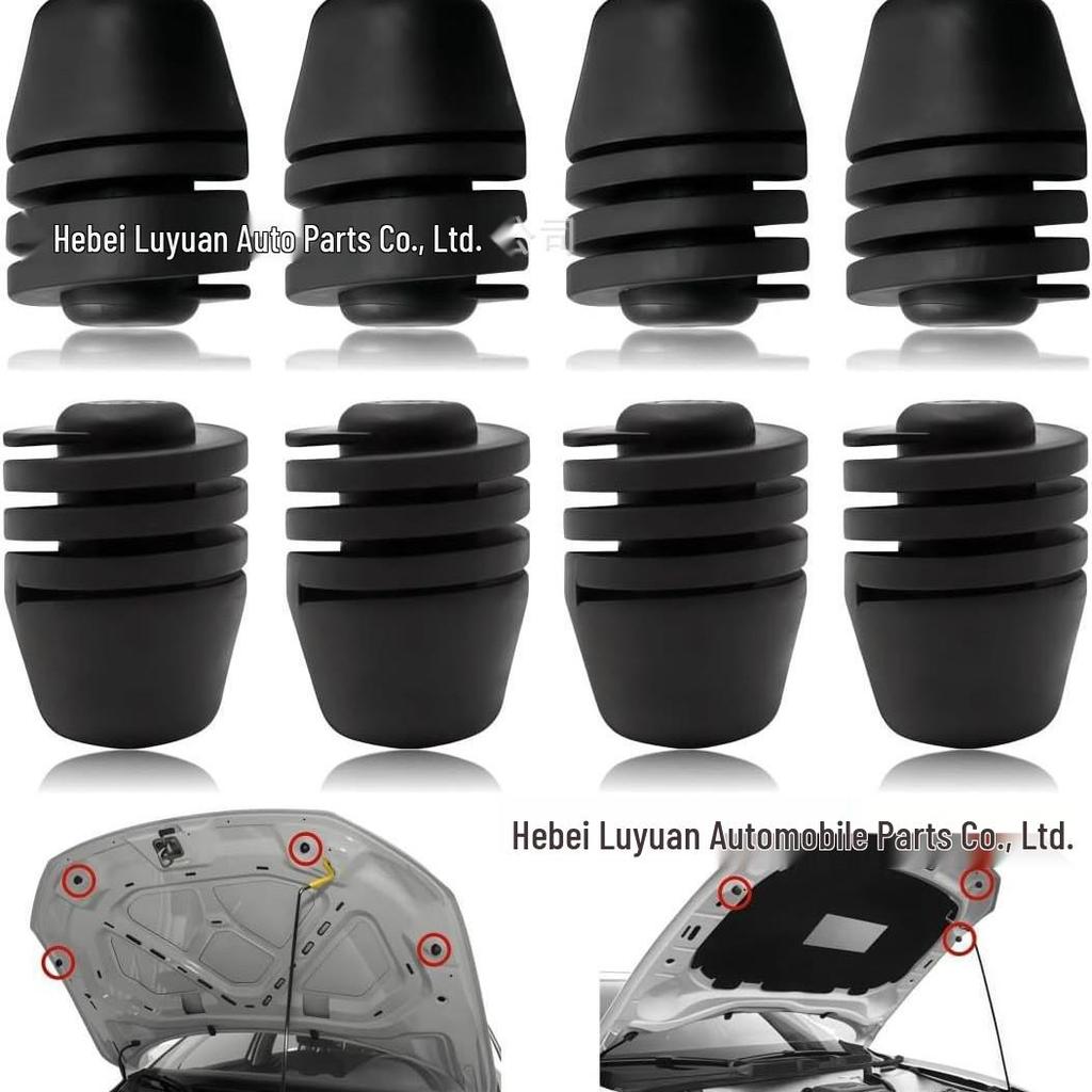 Подходит для Volkswagen 02-17 Polo Santana Lingdu Jetta Передний капот Крышка двигателя Резиновая прокладка-буфер