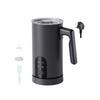 Electric Milk Frother and Steamer Simple Drink Mixer for Cream Coffee Matcha White