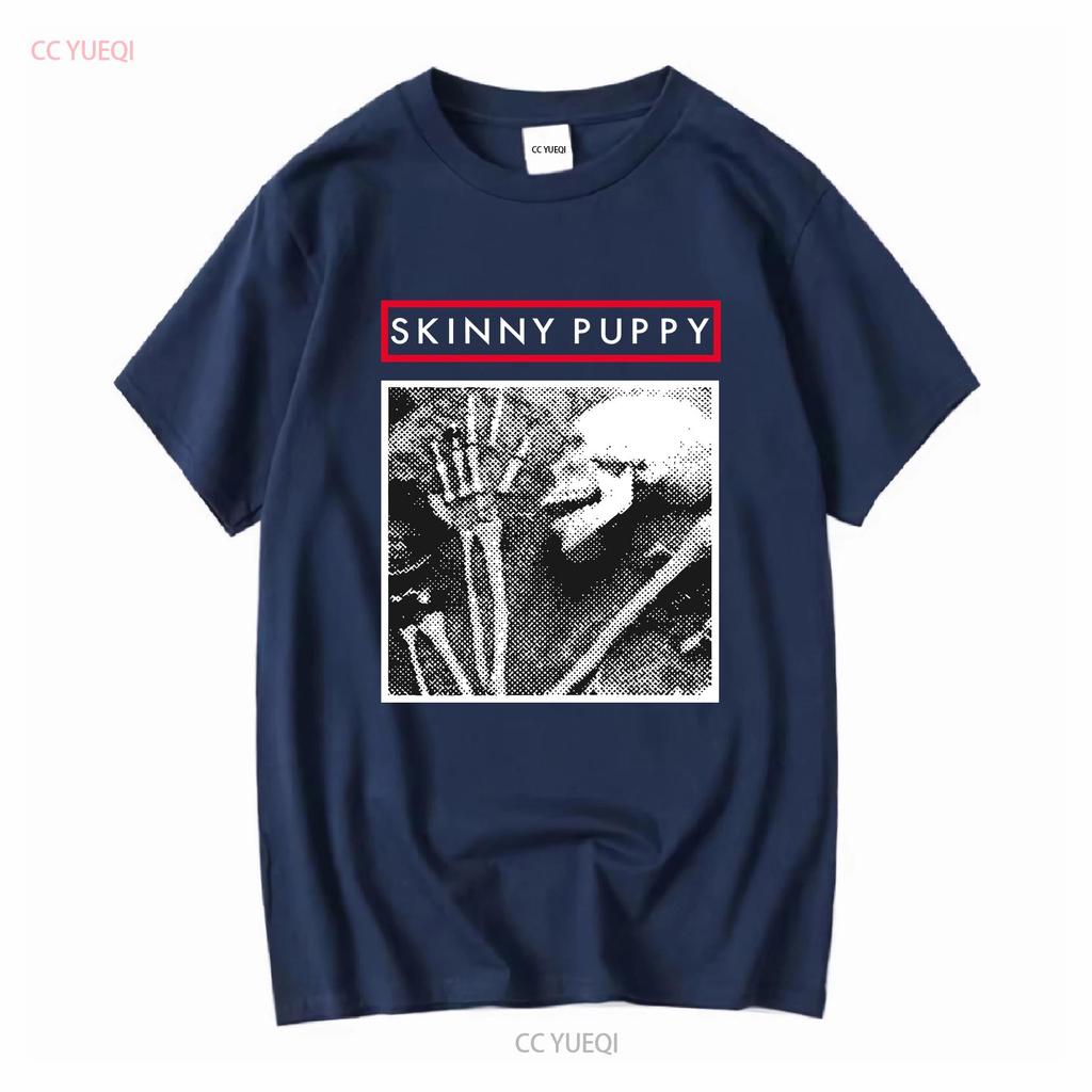 Футболка Skinny Puppy Band Remission Полный размер S 5XL винтажная Стиранная Растянутая Унисекс дизайнерская одежда Стильная homme Немного