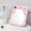 Cute Dressing Mirror Portable Princess Mirror Frog Makeup Mirror  Student Dormitory