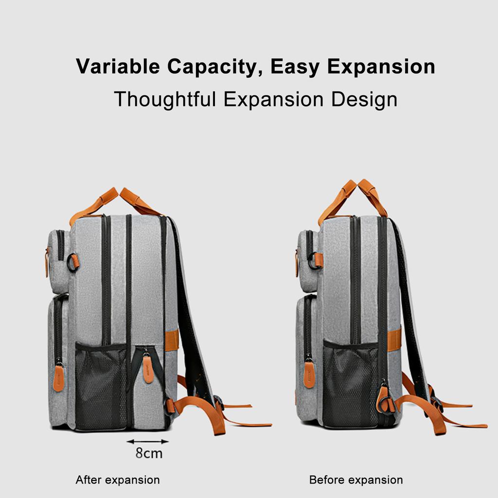 Рюкзак для путешествий LargeCapacity 15,6-дюймовый рюкзак для ноутбука для мужчин и женщин, водостойкий, легкий