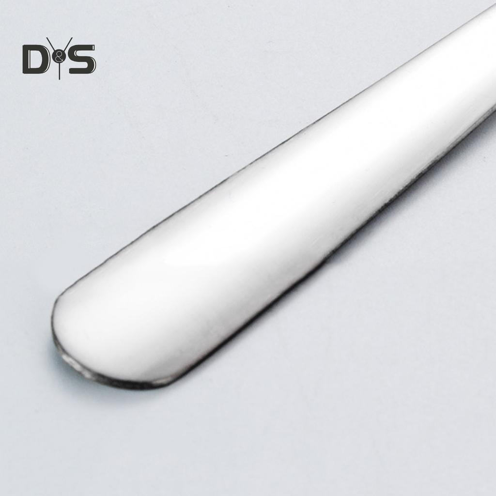 SW Ложка для перемешивания кофе из нержавеющей стали круглой формы, подвесная ложка для чая, молока, десерта