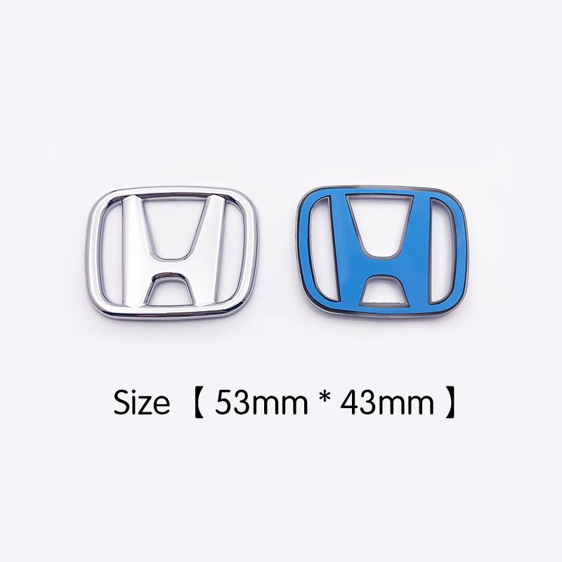 mkbn8 Car Steering Wheel Center Badge Sticker For Honda Mugen TypeR Fit Jazz GK5 Civic Type-R CRV Pilot Accord City HRV XRV Odyssey