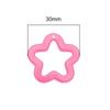 20Pcs Acrylic Beads Star Charms Beads For DIY Bracelet Necklace Jewelry Making