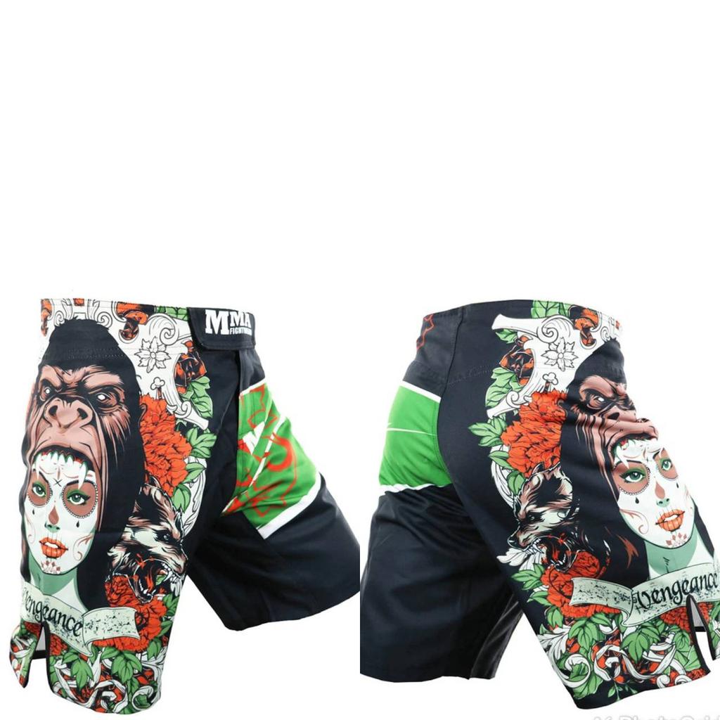Тигр Муай Тай шорты мужские смешанные боевые искусства джиу-джитсу мма боксерские шорты фитнес саньда жестокий бой кикбоксинг брюки плавки