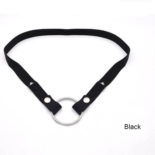 Adjustable Bdsm Male Chastity Underwear Cock Cage Elastic Band Accessories Belt Rope Penis Rings Erotic Product Sex Toys for Men