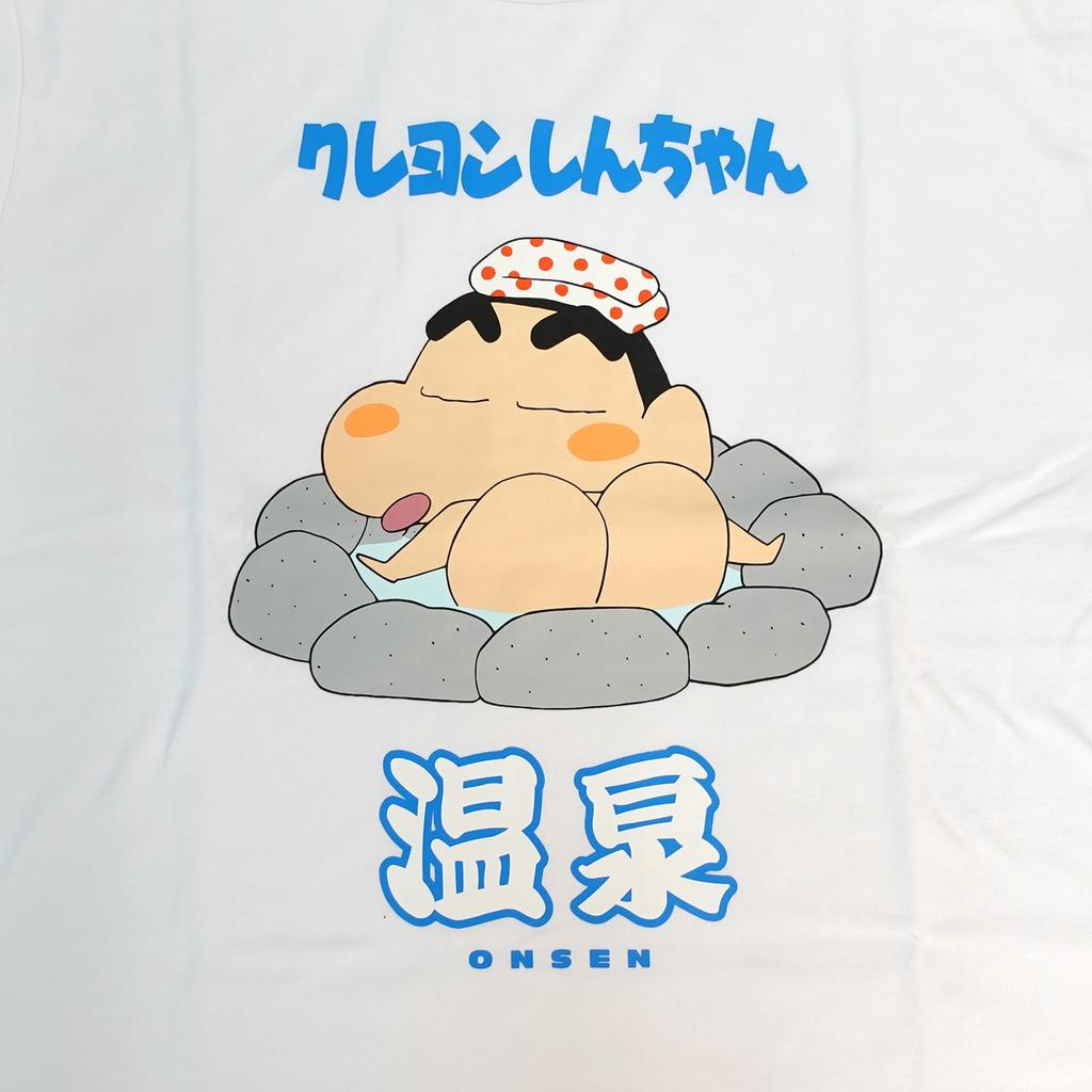 Fine Plus Футболка с местным персонажем «Горячие источники Син-тяна», с коротким рукавом