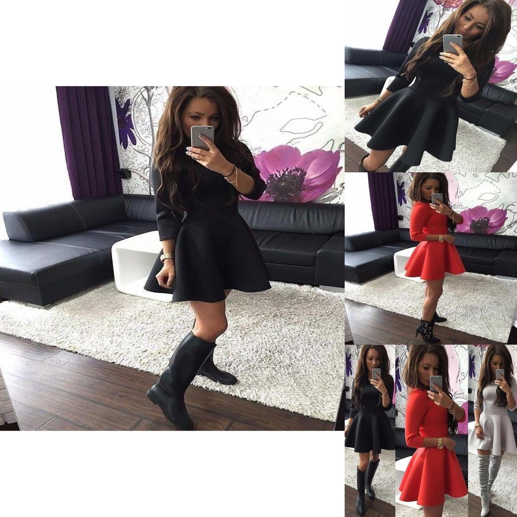 Элегантное летнее женское кружевное мини-платье для вечеринки, коктейля, с короткими рукавами-фонариками