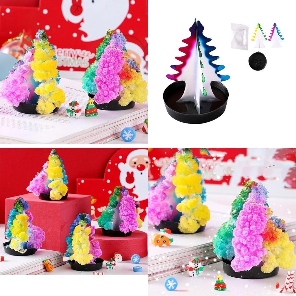 Diy Flowering Christmas Tree Magical Paper Tree With Growing Crystals Great Gift For Kids