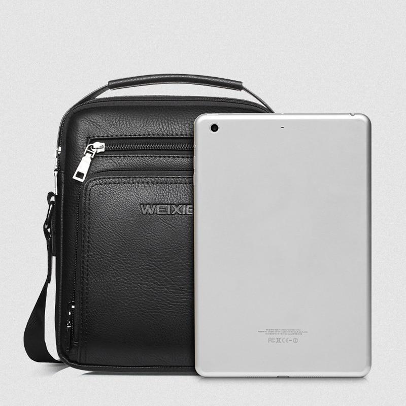 WEIXIER Мужская сумка через плечо из искусственной кожи, винтажные сумки-мессенджеры, мужские сумки через плечо, мужская сумка, сумка на ремне