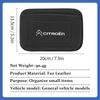 Paste Car Cards Phone Key Paste Box Self Adhesive Storage Pocket For Citroen C4 C3 C5 C1 C2 C6 VTS C4L DS3 DS4 DS5 Grand