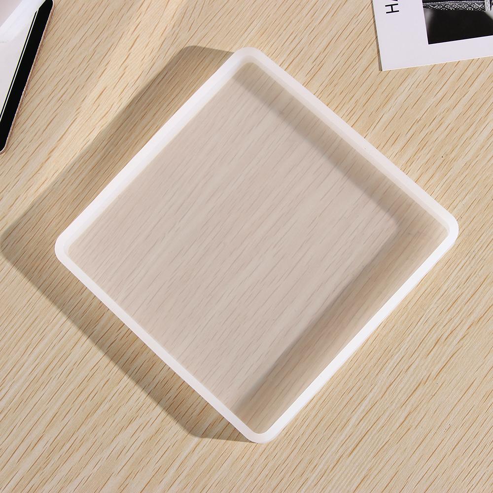Pendant Agate Fluid Arts Jewelry Making Mould Epoxy Resin Casting Molds Square Coaster Mold