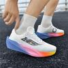 Мужские и женские одинаковые кроссовки для профессиональных гонок по шоссе с попкорновой карбоновой подошвой, уличные легкие амортизирующие удобные спортивные кроссовки с низким верхом