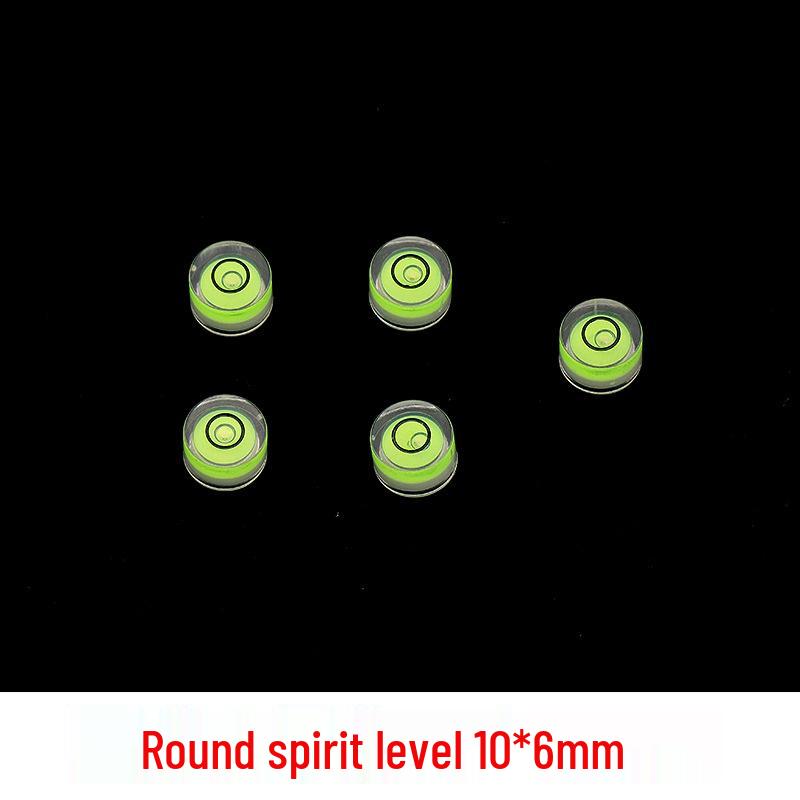 Мини акриловый квадратный уровень-пузырёк - Универсальная линейка с однолинейным балансировочным шариком