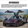 1/32 Huayra Dinastia Суперкар Металлический Литой Модель Автомобиля Звук и Свет Высокая Симуляция Модель Подарок Игрушка