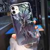 Чехол для телефона RUICHI с готическим черепом и феей для iPhone 11 12 Mini 13 Pro XS Max X 8 7 6s Plus 5 SE XR, прозрачный чехол