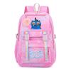 K-Pop Anime Style Devil Hunter Print Backpack Teen Girls Lightweight School Bag With Arc Shoulder Straps