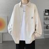 Men's Long Sleeve Corduroy Shirt Retro Loose Large Size Shirt Jacket