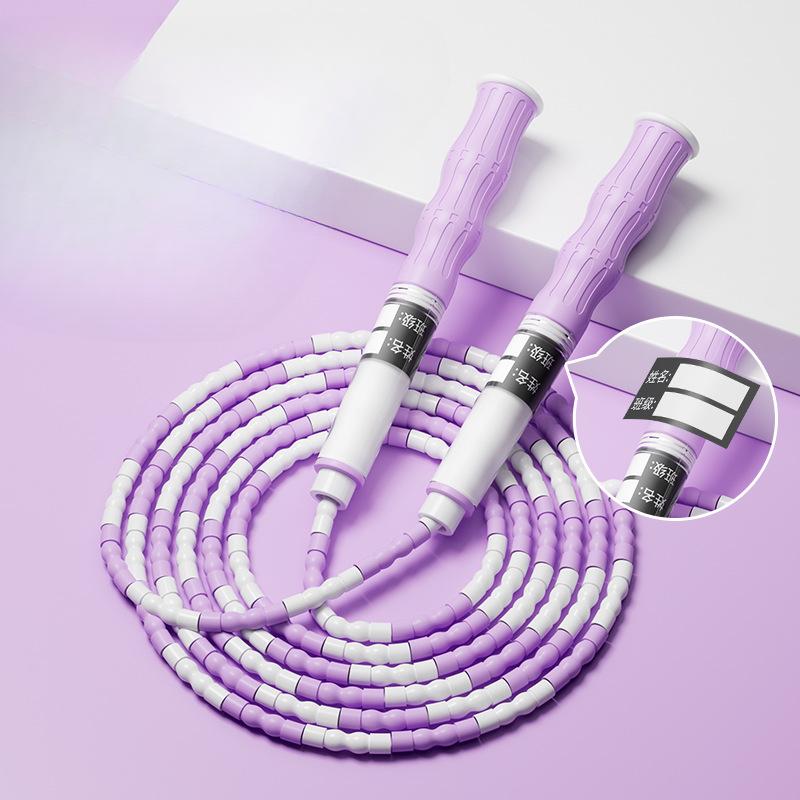 Фирменная детская бамбуковая скакалка с регулируемым именем для учеников начальной и средней школы в классе