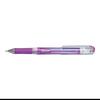 Rollerball - Pentel - Hybrid Gel Grip DX - Metallic Purple - Gel Ink - Medium Point