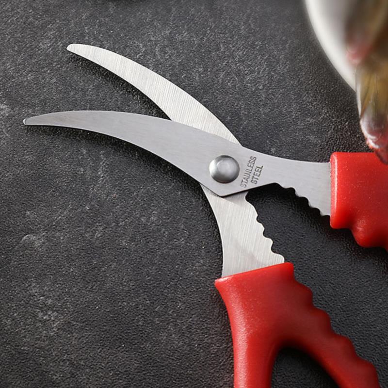 Seafood Scissors Lobster Fish Prawn Peeler Shrimp Crab Seafood Scissors Shears