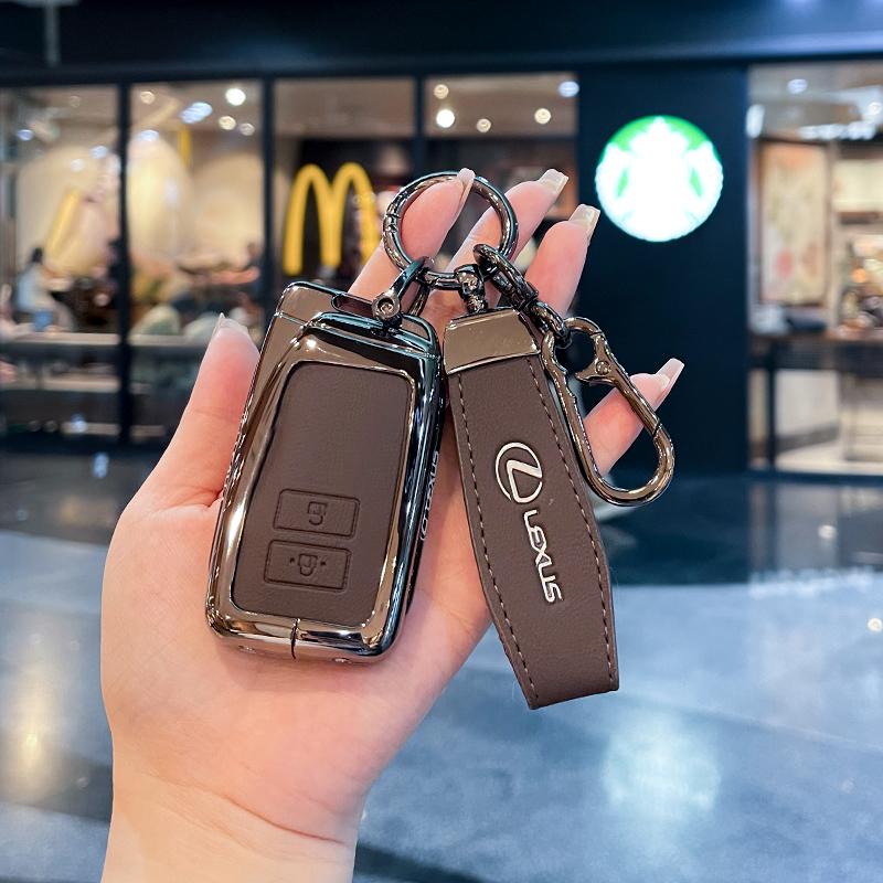 WQB1 Gun Car Key Cover Case Shell Fob Holder For Lexus NX ES UX US RC LX GX IS RX 200 250h 350h LS 450h 260h 300h UX200 Accessories