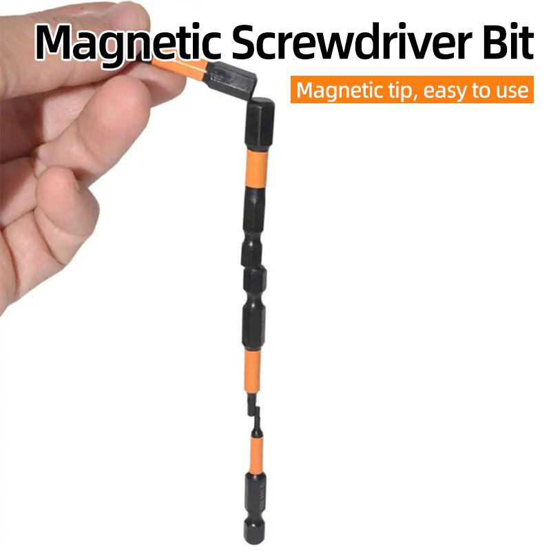 Набор отверточных бит с шестигранной головкой 50/100 мм, метрический, дюймовый, магнитный, S2, 1/4" шестигранный, Аллен, сверла, трещоточная рукоятка, ручные инструменты