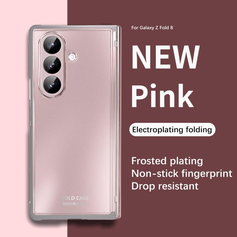 Galaxy Z Fold8 Ultra Case Full Cover TPUPC Electroplated Transparent Shockproof Foldable Phone Shell