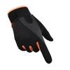1 Pair Ice Silk Gloves Full Finger Breathable Unisex Outdoor Sports Touch Screen Climbing Fitness Bicycling Gloves for Weight Lifting Exercise