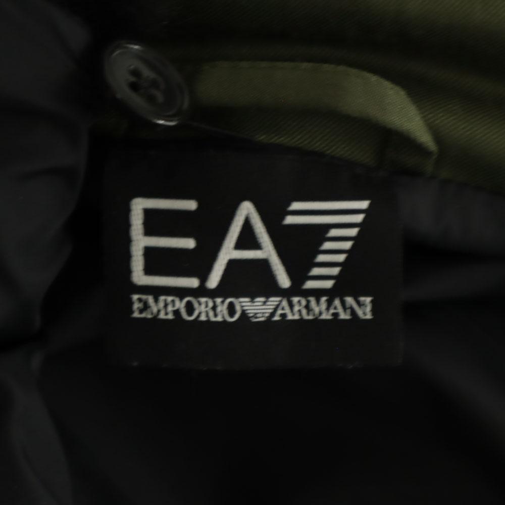 Emporio Armani Модное пальто L цвета хаки EA7 с подкладкой Женское Б/У