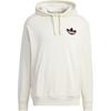Adidas Originals Trefoil Logo Print Pullover Hoodie Men Hoodies Beige HY7230