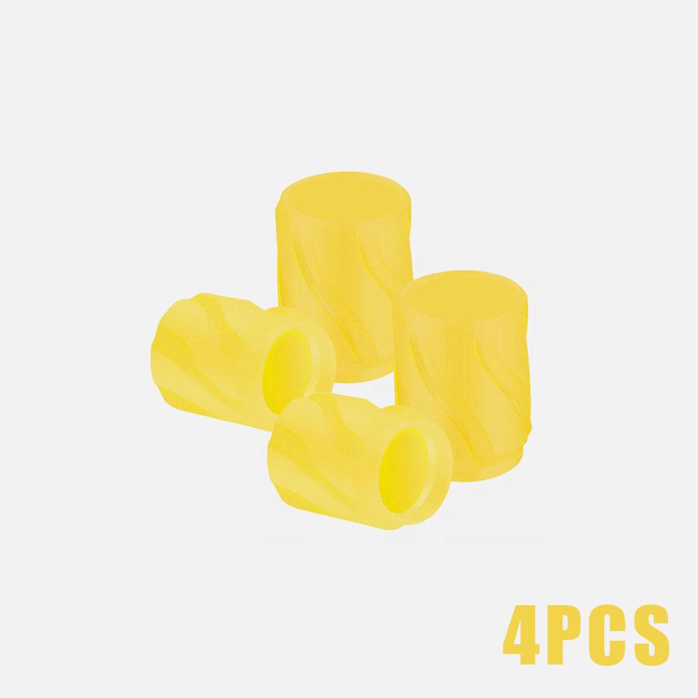 4X Универсальный светящийся колпачок вентиля автомобиля Автомобильная шина с логотипом Крышка вентиля Противопыльный чехол Подходит для автомобилей Мотоциклов Велосипедов