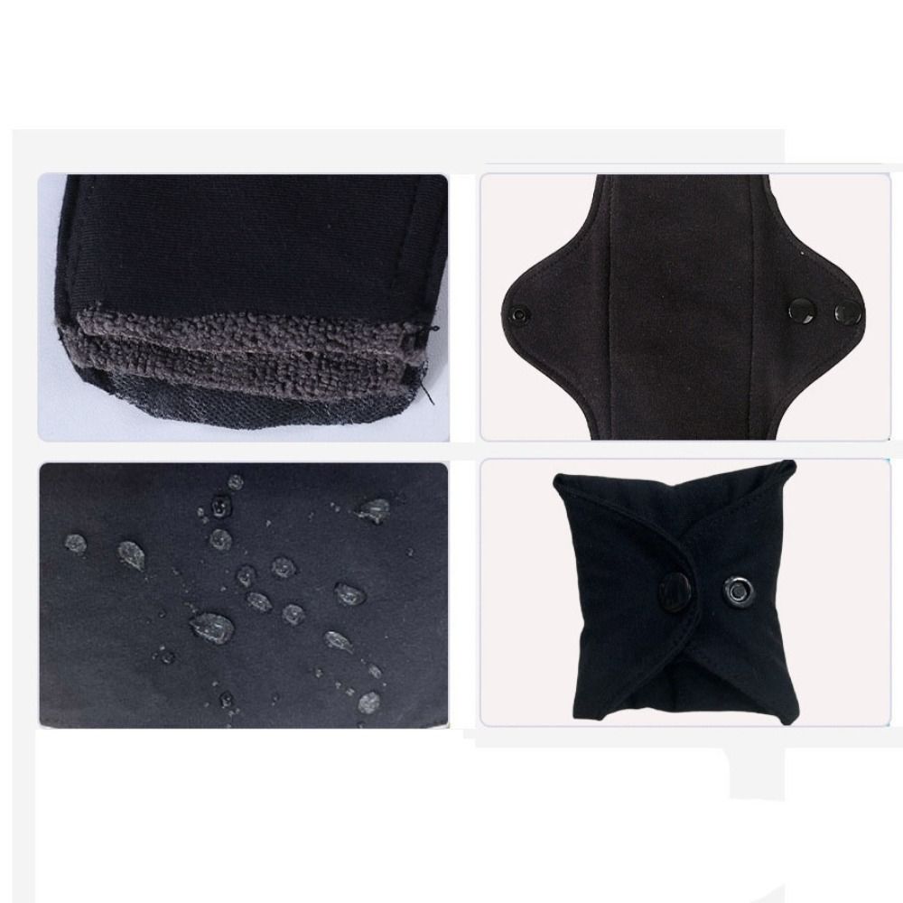 2 размера хлопковые антибактериальные менструальные прокладки герметичные многоразовые прокладки трусики аксессуары