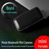 Compact Metal Portable Bluetooth Speaker