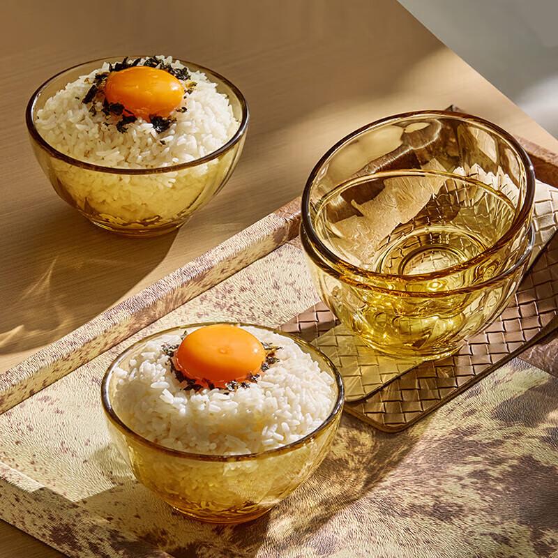 VISIONS Corning Amber Visions Glass 2-Piece Small Bowl Set