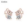 Женские серьги Lindon из медного сплава с цирконием, серьги-капли для женщин, подарки для свадебной вечеринки