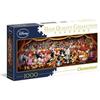 Clementoni - Puzzle Panorama Disney Orchestra - 1000 Pièces - Fabriqué En Italie