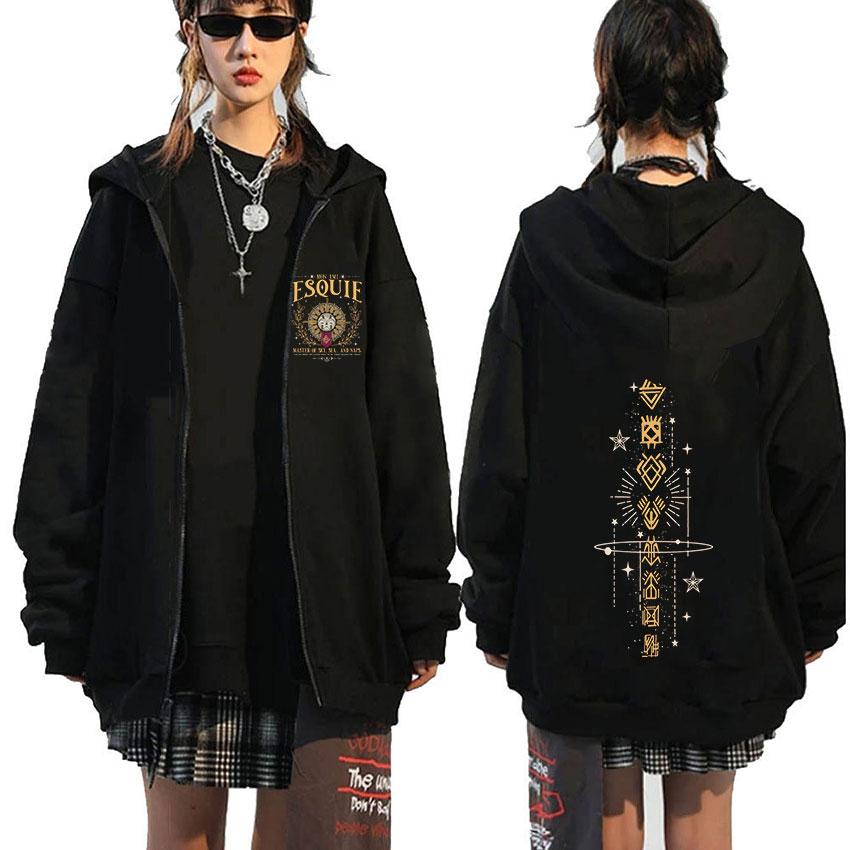 Игра Clair Obscur 33 Толстовка с молнией Мужская Женская Винтажная Модная Куртка На Молнии Свитшот Поклонники Пальто Одежда