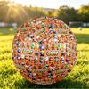 Size 5 Football Stumble Guys Pattern, Wear‑Resistant Soccer Ball for Match Training Daily Sports Play