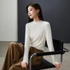 Женская футболка SOFSIL с длинным рукавом, круглым вырезом, приталенная